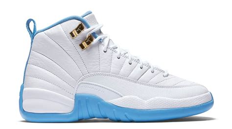 air jordan 12 retro blue and white